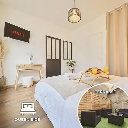 Le Romain, Gare, Hyper-centre, Terrasse Lägenhet